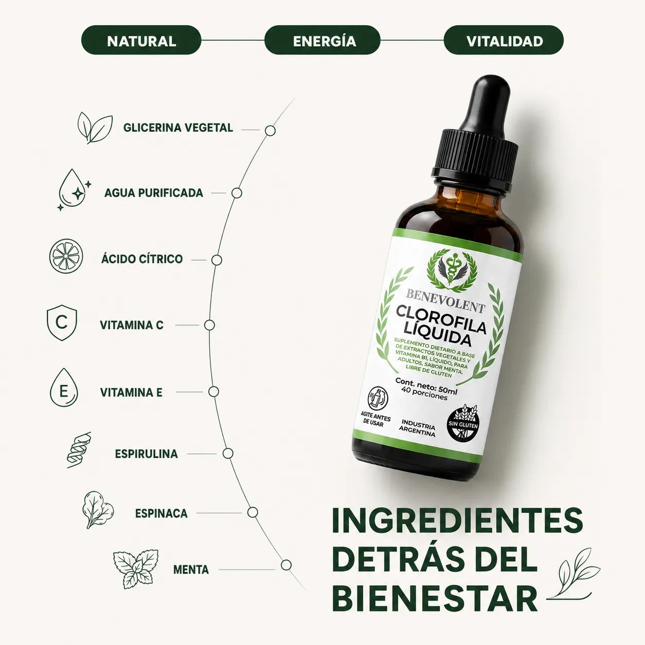 Clorofila Benevolent | Detox Natural
