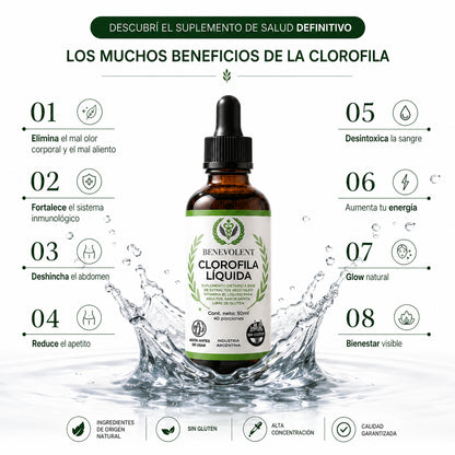 Clorofila Benevolent | Detox Natural